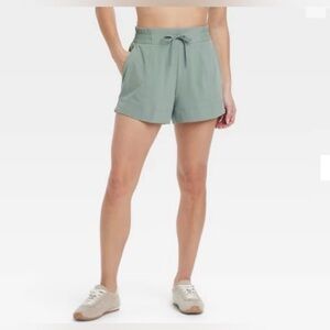 All In Motion Womens Short Woven Mid Rise Size S